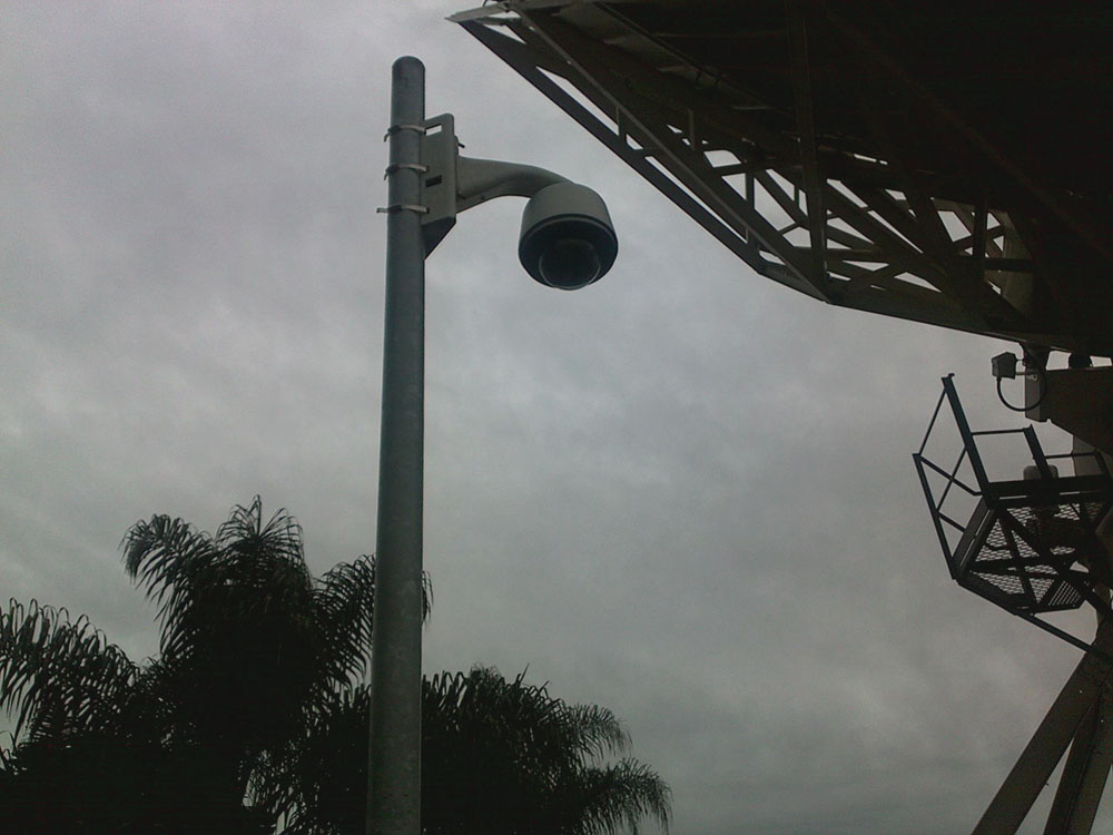 Sistemas de vdeo monitoramento implantados pela Cruz Engenharia.