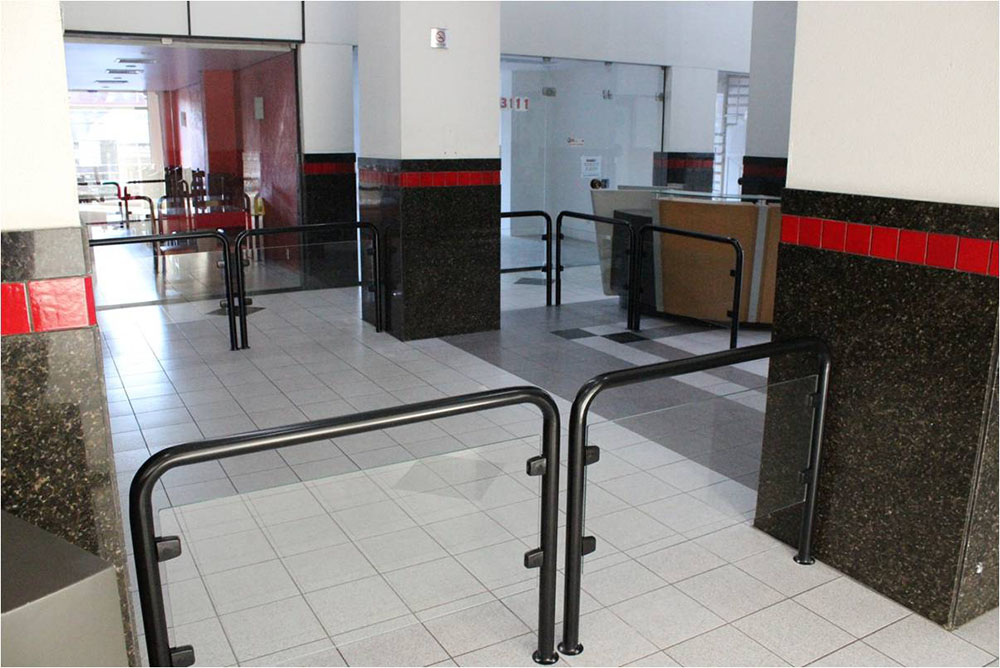 Sistemas de controle de acesso implantados pela Cruz Engenharia.