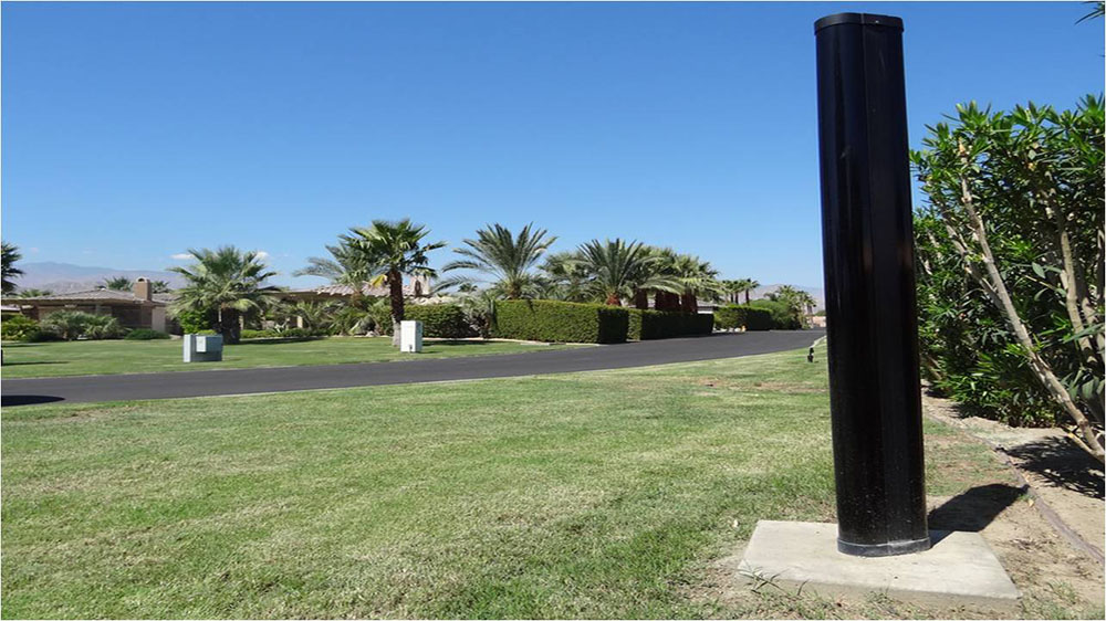 Sistemas de segurana perimetral implantados pela Cruz Engenharia.