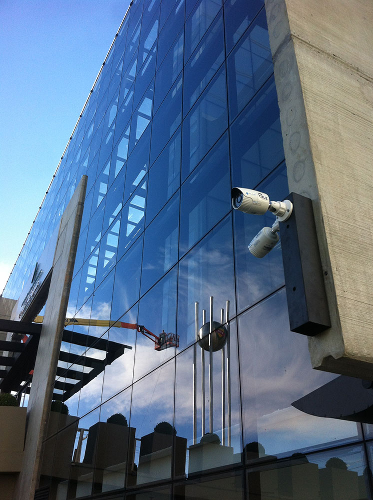 Sistemas de vdeo monitoramento implantados pela Cruz Engenharia.